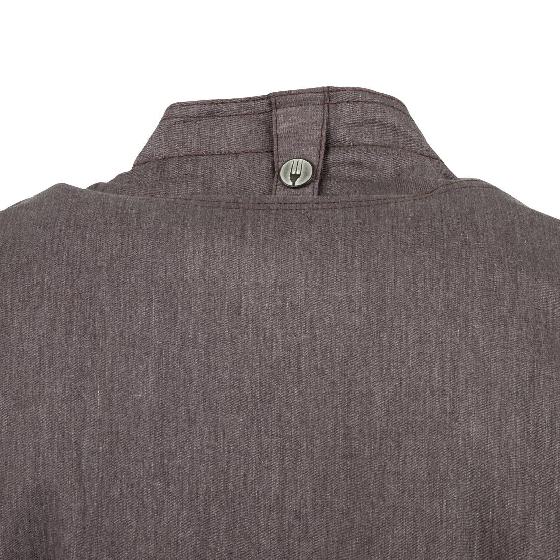 Unisex Chef Works Hartford Unisex Chef Jacket Graphite S