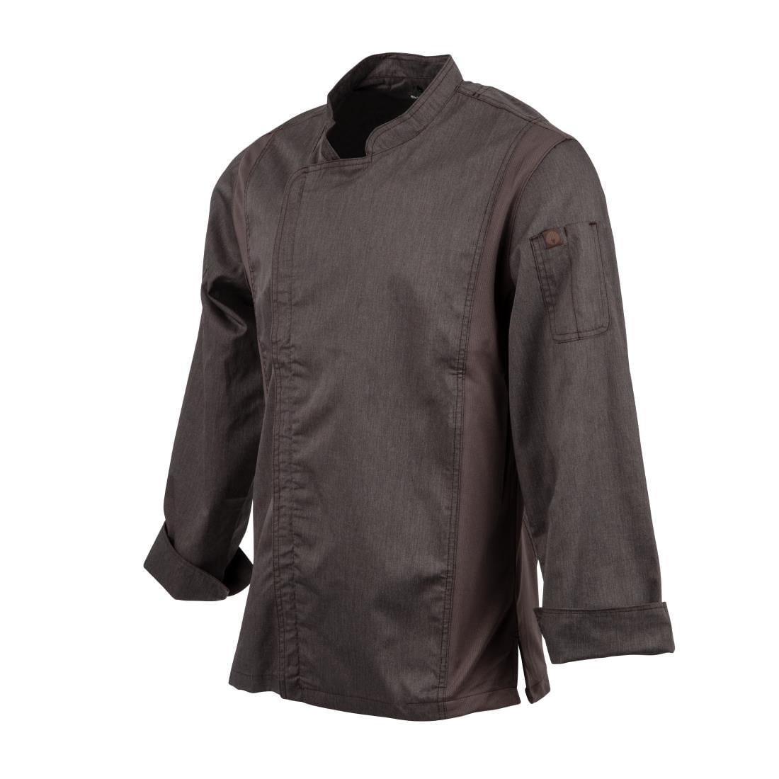 Unisex Chef Works Hartford Unisex Chef Jacket Graphite S