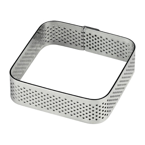 Pavoni Square Stainless Steel Mould 65x65mm product image