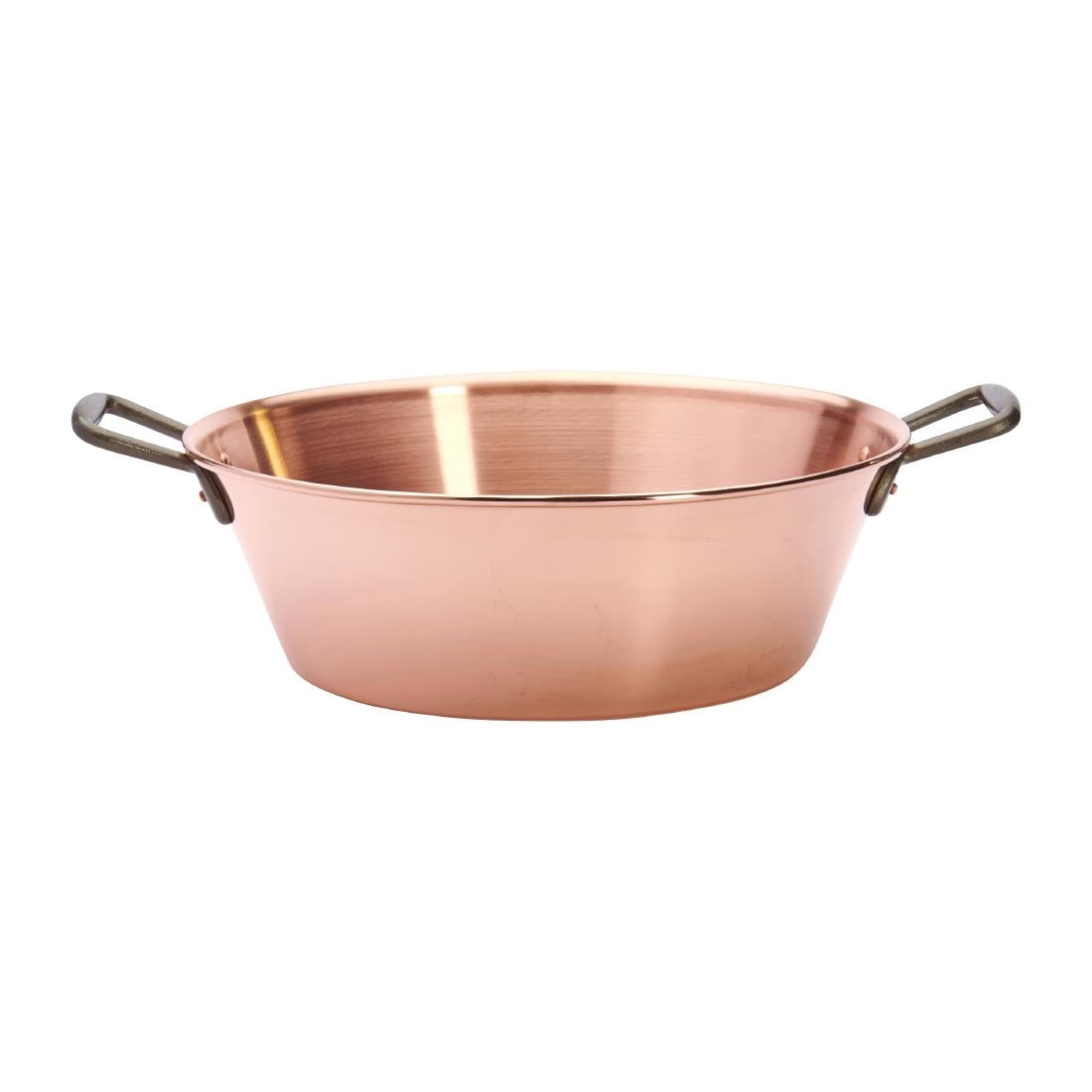 De Buyer Copper Conical Jam Pan 380mm product image
