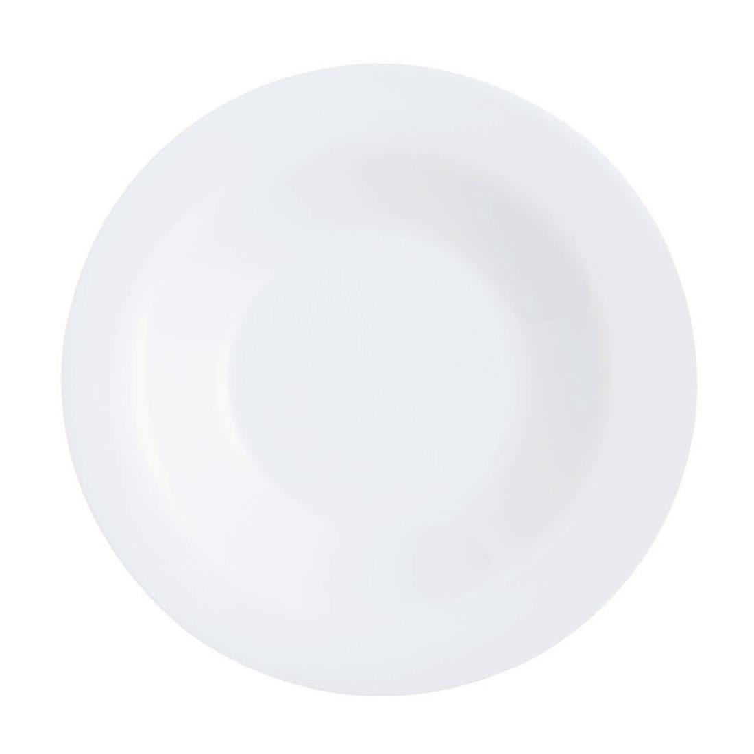 Arcoroc Intensity White Soup Plates 220mm product image