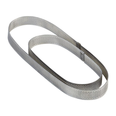 Pavoni Oval Stainless Steel Mould 290x90x35mm product image