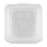 FSG Returnables Small Burger Boxes Clear 500ml (24 Pack)