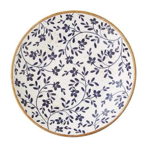 Steelite Performance Flora Coupe Bowls Blue 255mm (Pack of 12)