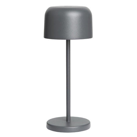 Olympia Siena Table Lamp Round Dome Grey 200mm
