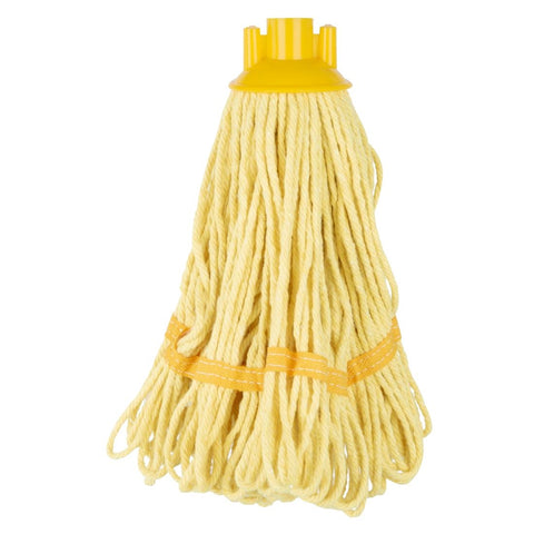 Jantex Deck Mop Head Yellow Stripe 200g