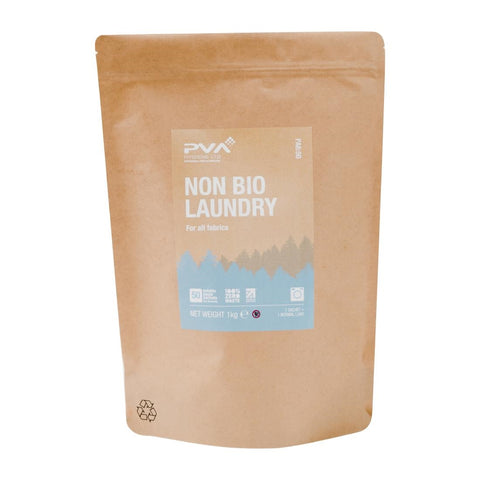 PVA Hygiene Water Soluble Paper Sachets Non-Bio Laundry (Pack of 50)