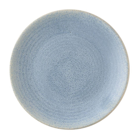 Dudson Evo Azure Coupe Plates Blue 203mm (Pack of 6)