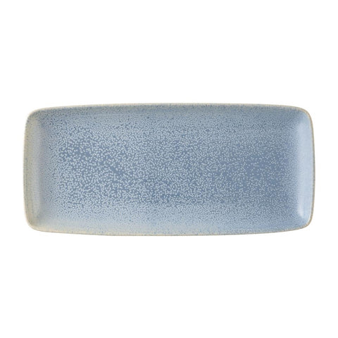 Dudson Evo Azure Rectangular Platters Blue 254x101mm (Pack of 6)