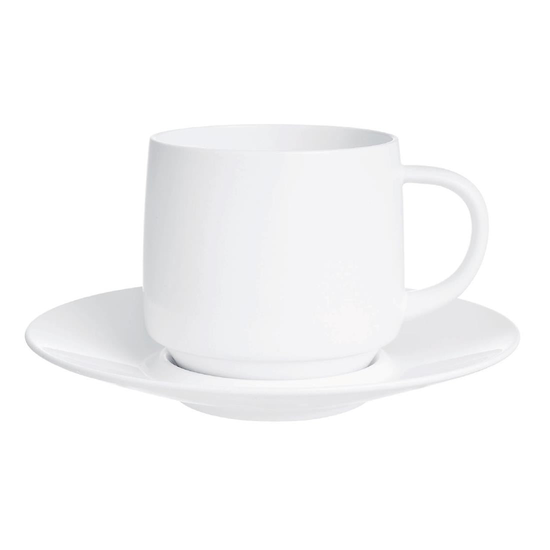 Arcoroc Intensity White Baril Saucers 140mm product image