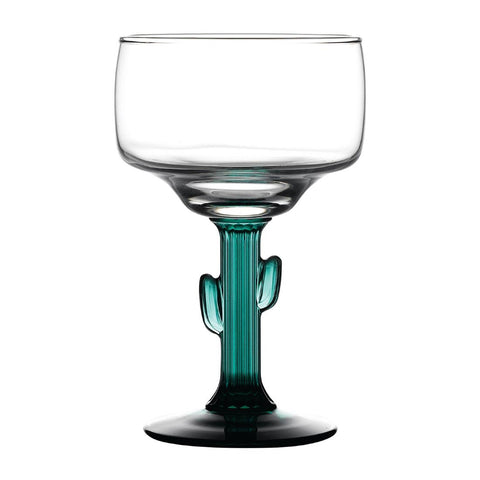 Libbey Cactus Margarita Green Stem Glasses 360ml/12oz (Pack of 12)