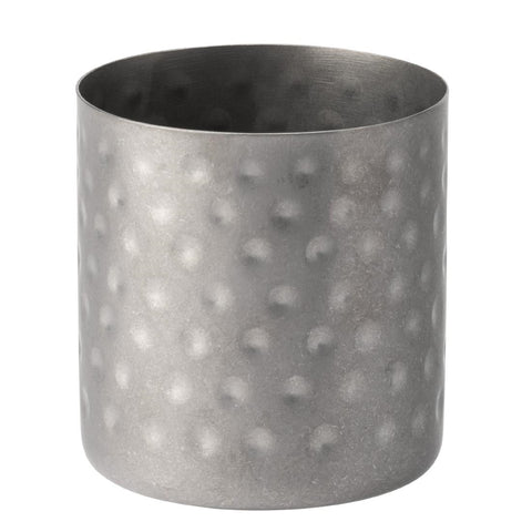 Utopia Vintage Steel Hammered Chip Cups 85mm (Pack of 12)