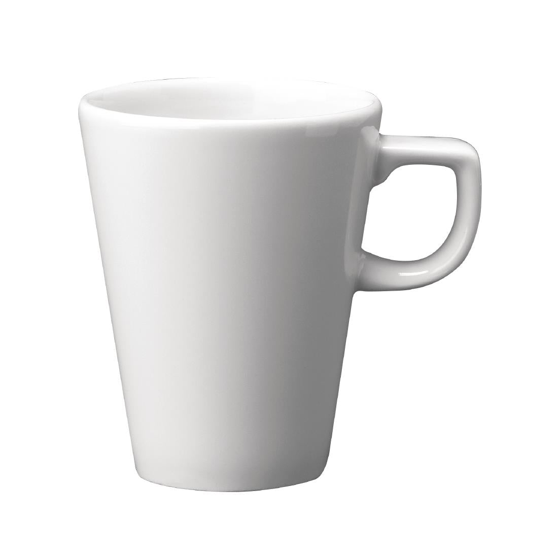 Churchill White Cafe Latte Mugs 280ml (12 Pack)