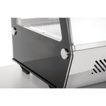Polar G-Series Energy Efficient Countertop Food Display Fridge Black 160Ltr