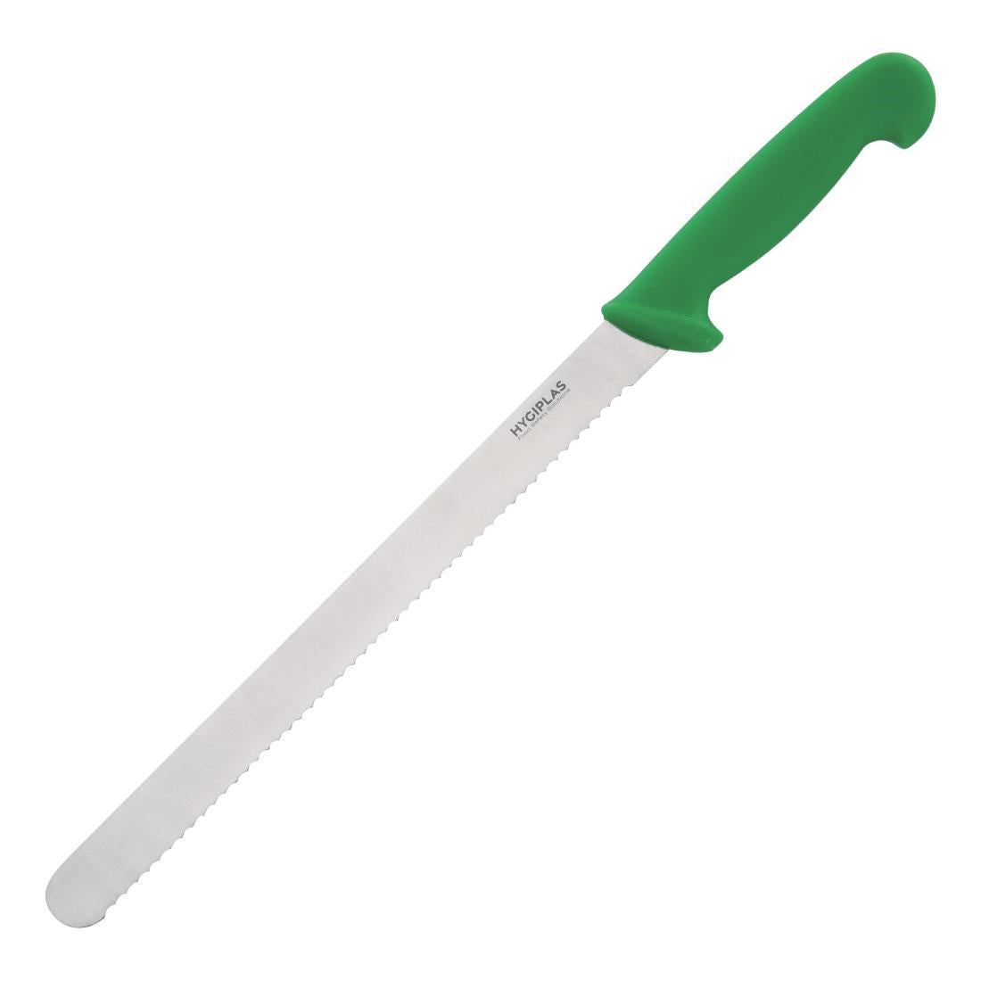 Hygiplas Serrated Slicer 30.5cm Green