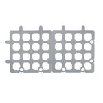 Vogue Plastic Dunnage Floor Rack (2 Pack)