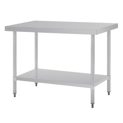Vogue Stainless Steel Prep Table 1200mm product image