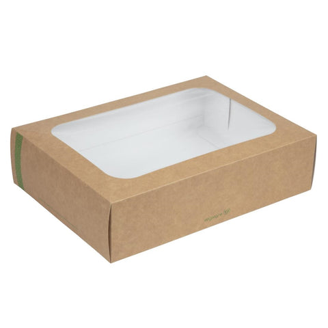 Vegware Compostable Sandwich Platters Box product image