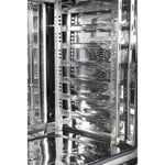 Buffalo Freestanding Smart Touchscreen Combi Oven 7x GN 1/1 with Installation Kit & Extraction Hood