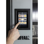 Buffalo Freestanding Smart Touchscreen Combi Oven 7x GN 1/1 with Installation Kit & Extraction Hood