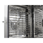 Buffalo Freestanding Smart Touchscreen Compact Combi Oven  6 x GN 1/1 with Installation Kit & Extraction Hood