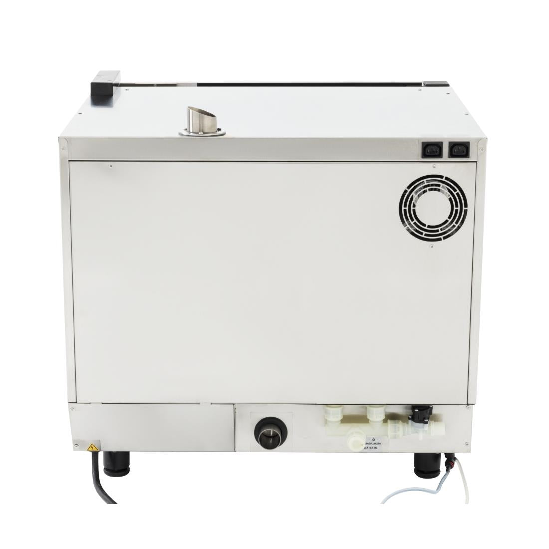 Buffalo Freestanding Smart Touchscreen Compact Combi Oven  6 x GN 1/1 with Installation Kit & Extraction Hood