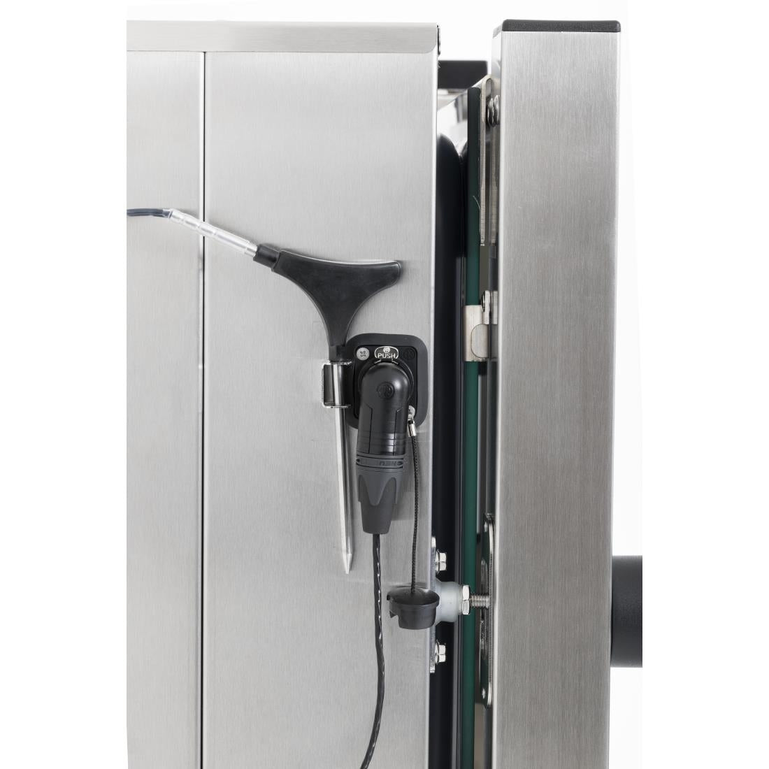 Buffalo Freestanding Smart Touchscreen Compact Combi Oven  6 x GN 1/1 with Installation Kit & Extraction Hood