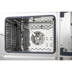 Buffalo Freestanding Smart Touchscreen Compact Combi Oven  6 x GN 1/1 with Installation Kit & Extraction Hood