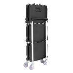 Vogue 3-Tier Polypropylene Folding Trolley Small