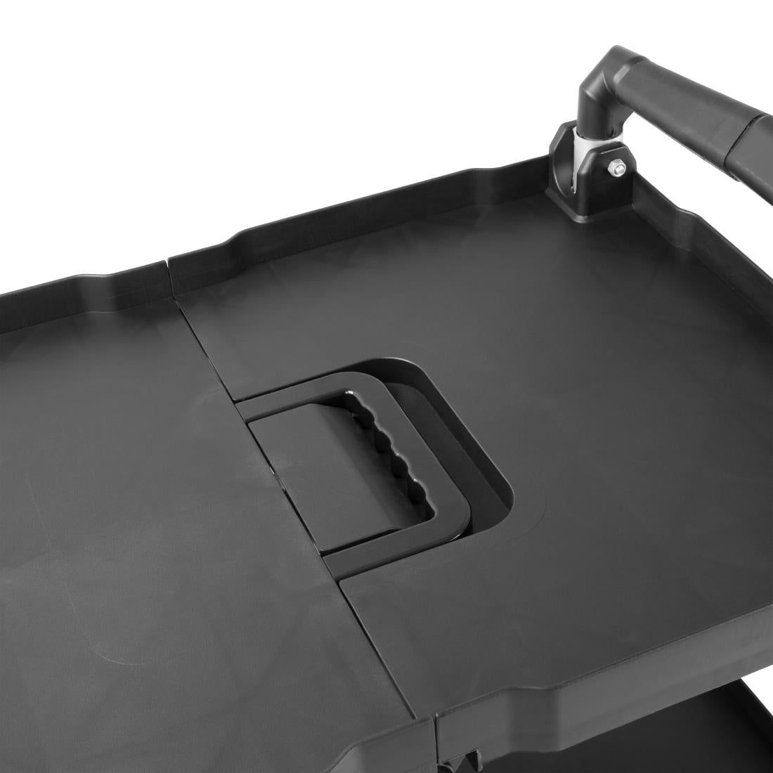 Vogue 3-Tier Polypropylene Folding Trolley Small