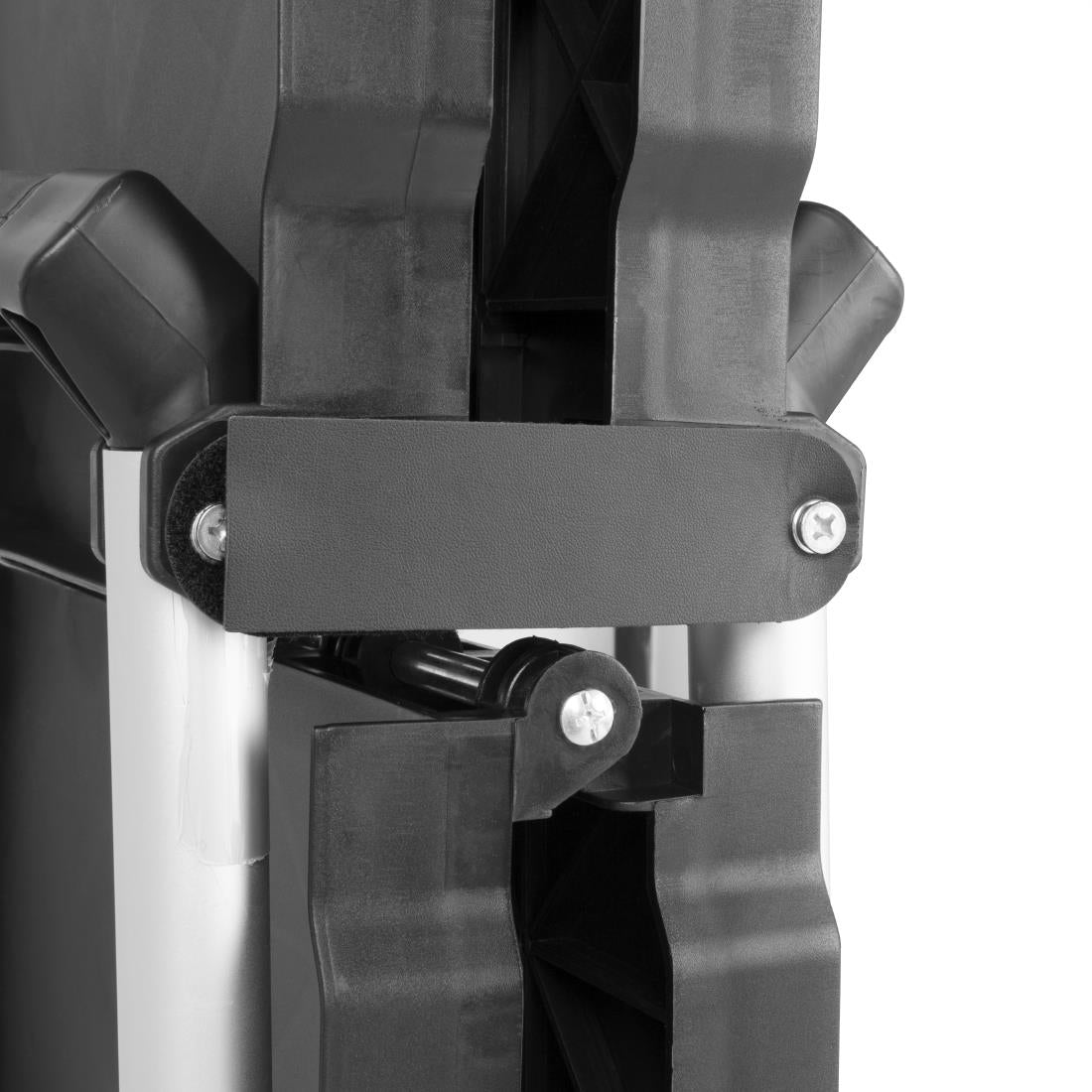 Vogue 3-Tier Polypropylene Folding Trolley Small