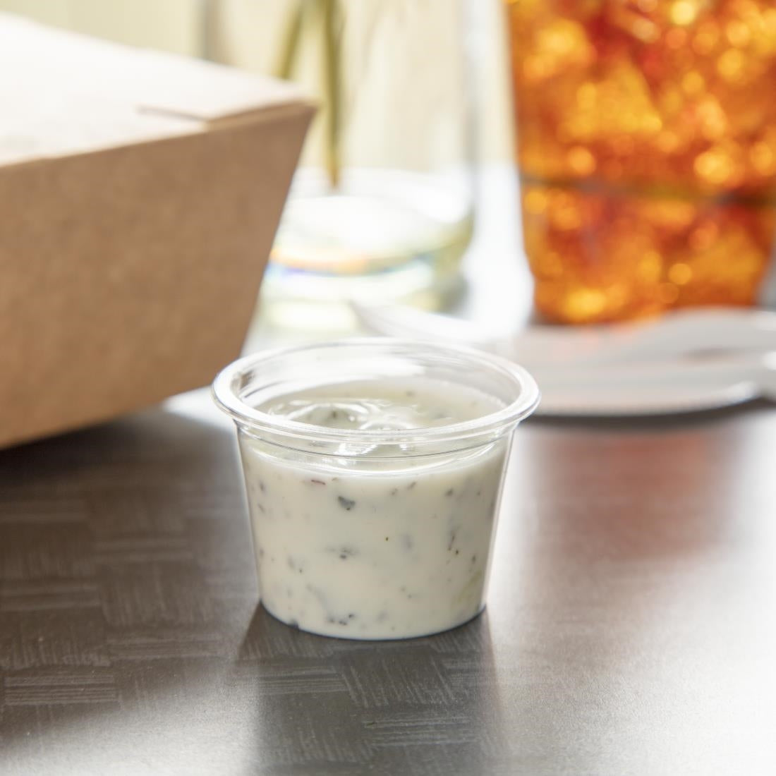Vegware Compostable Cold Portion Pots 28ml (5000 Pack)