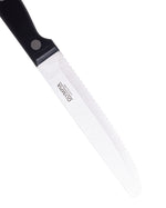 Olympia Taverna Rounded Steak Knives with Black Handles (12 Pack)