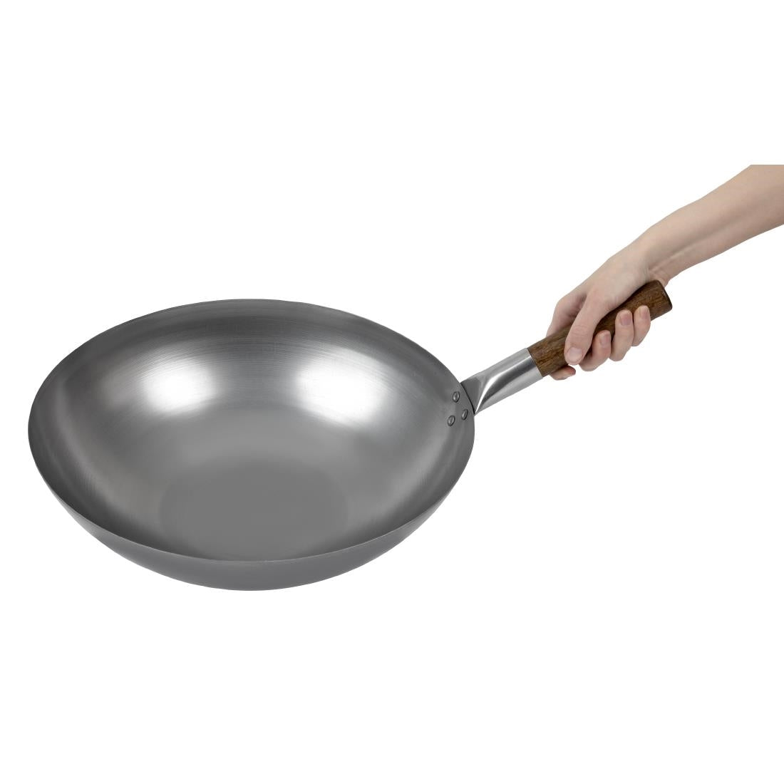 London Wok Round Bottom Wok 38cm
