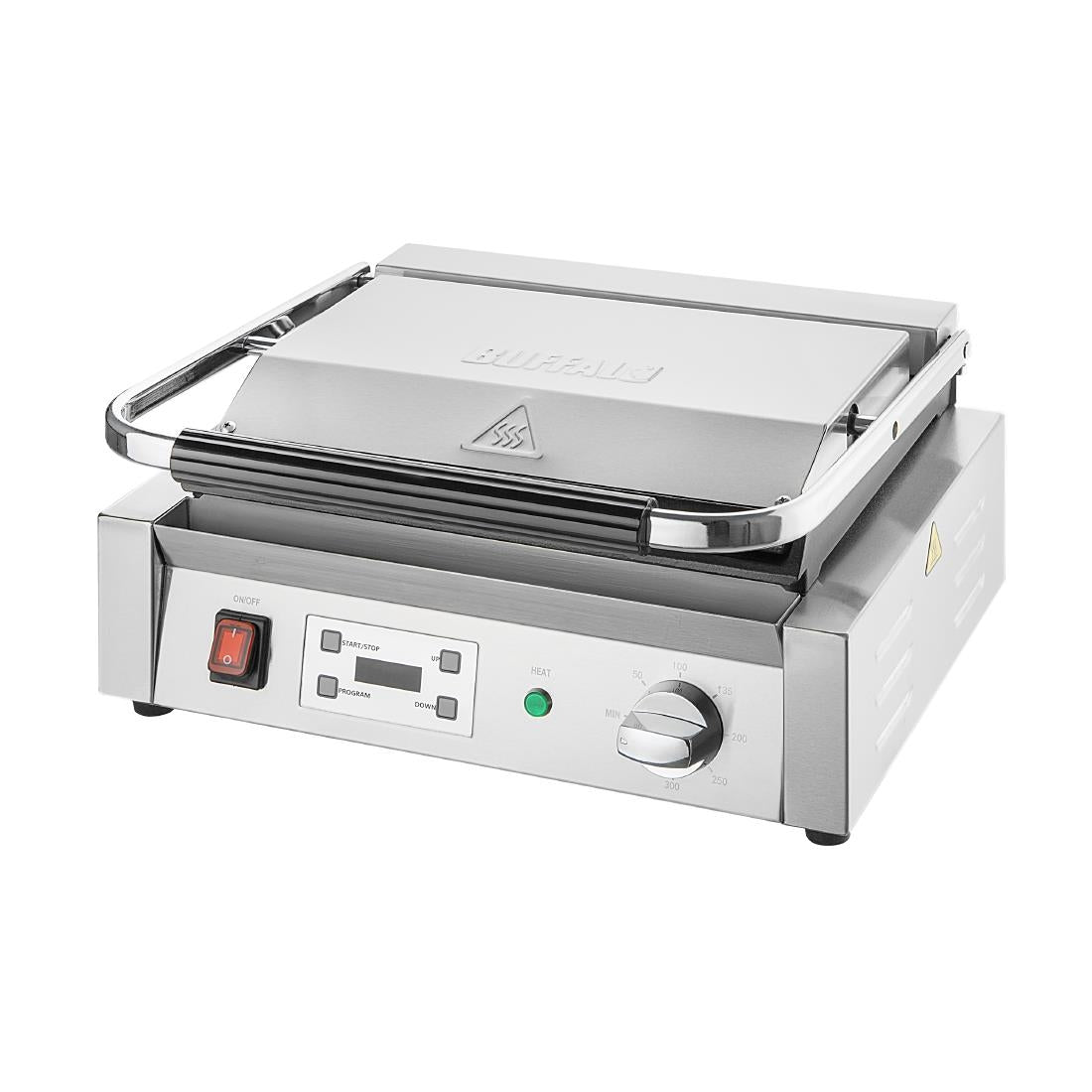 Buffalo Extra Large Contact Grill Single Flat Plate