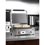 Buffalo Extra Large Contact Grill Single Flat Plate