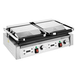 Buffalo Double Contact Grill Ribbed Plates
