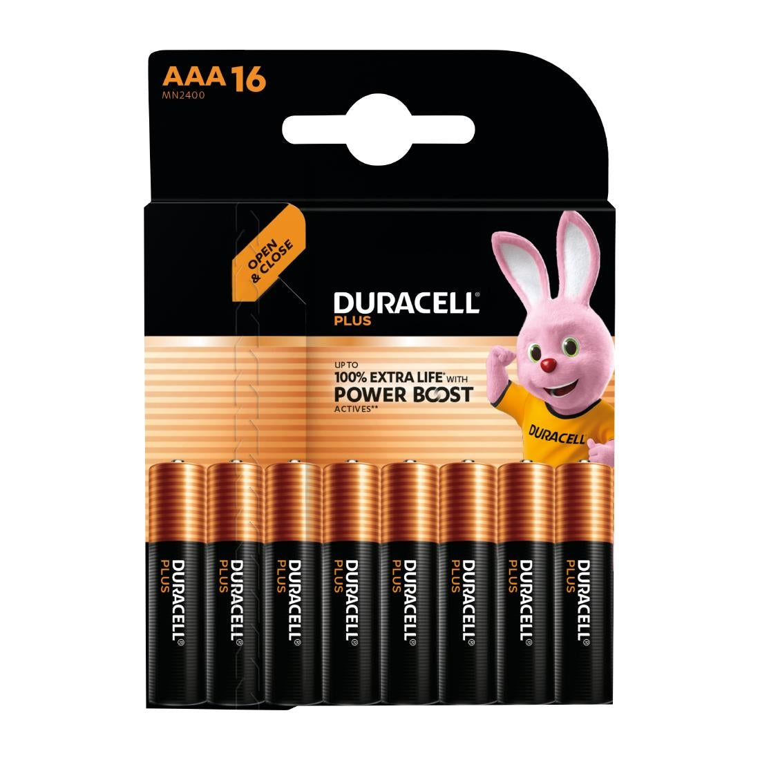 Duracell Plus AAA 1.5V Batteries (16 Pack)