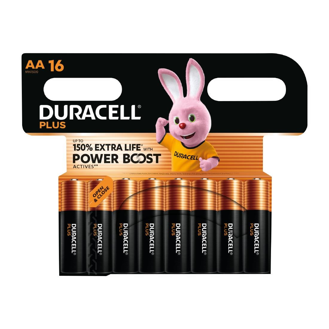 Duracell Plus AA 1.5V Batteries (16 Pack)