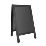 Olympia Pavement Board Black Wooden Frame 700x1200mm