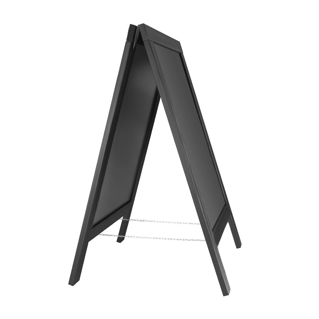 Olympia Pavement Board Black Wooden Frame 700x1200mm
