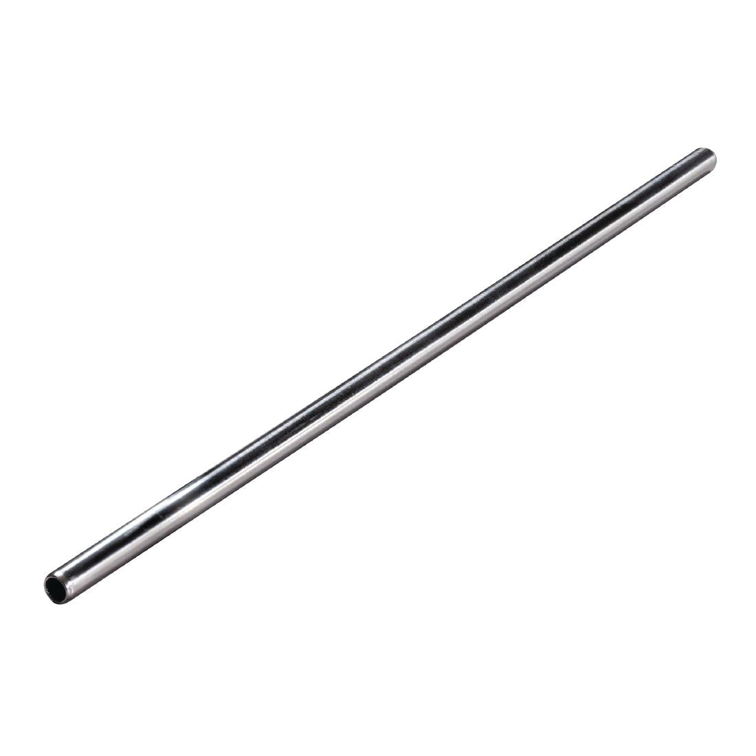 Beaumont Stainless Steel Straws 215mm (25 Pack)