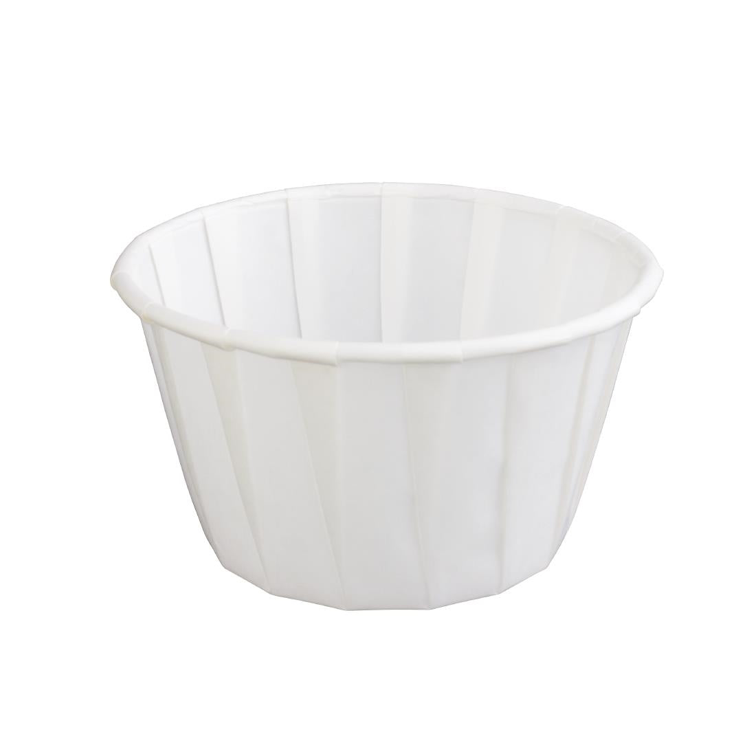 4 Aces Recyclable Paper Sauce Pots Large 112ml (250 Pack)