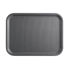 Cambro Mykonos Rectangular Non-Slip Tray Charcoal 330x430mm (24 Pack)