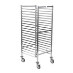 Matfer Bourgeat Optimo 2/1GN 20-Shelf Racking Trolley
