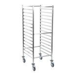 Matfer Bourgeat Optimo 2/1GN 15-Shelf Racking Trolley