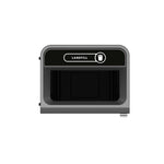 Rubbermaid Configure Recycling Bin with Landfill Label Black 125Ltr