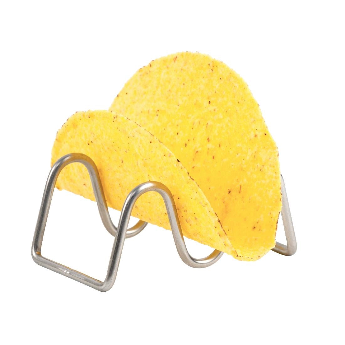 Beaumont Stainless Steel Wire 1-2 Taco Holder