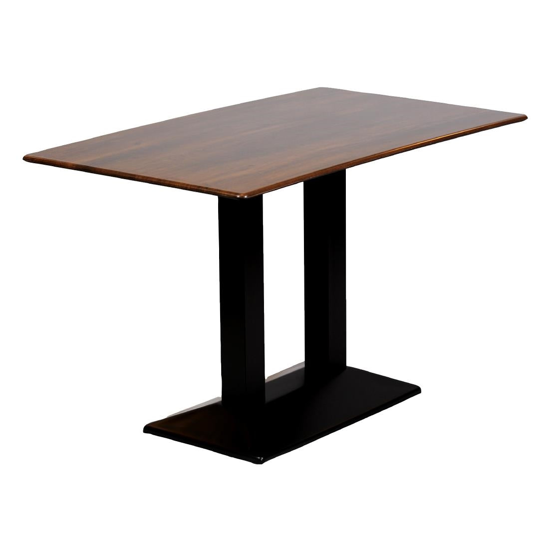 Turin Rectangular Dining Table Walnut 1200x700mm