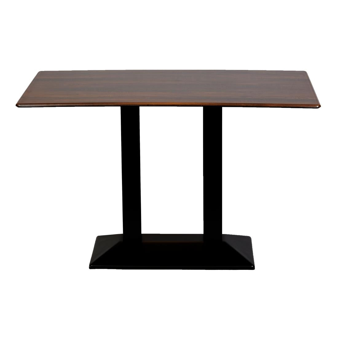 Turin Rectangular Dining Table Walnut 1200x700mm